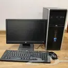 كمبيوتر مكتبي كامل ضمان شهرين HP core I5