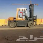 رافعه شوكيه 7 طن للايجار الشهري واليومي