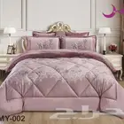 مفرش 6 قطع نفرين شتوي وجهين وجه مخمل وجه فرو