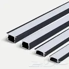 Profile aluminum led black housing