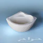 اكريليك بانيو زاوية 105 سنتي ميتر فوق البلاط