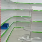 رفوف سوبر رفوف بقالةستندات صيدليات خانات مستودع جديدومستخدم