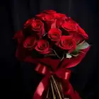 ورود حمراء عيد الحب