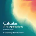 كتاب رياضيات Calculus   Its Applications (14th Edition)