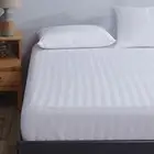 شرشف ابيض نفر مطاط