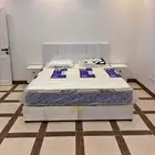 Complete new bedroom set at our store delivery and installat