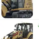 تاجير معدات حفار بوكلين عرجا جي سي بي مع تيوفيTUV سواق ومعده