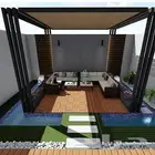تصميم جلسات ارضيه و مظلات