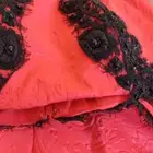 فستان مناسبات تفصيل خاص خام ثقيل ملبوس مرتين بس مقاس s