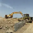بكلين لحفر الاراضي