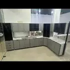 مطابخ جديده جاهزه تتوفر جميع الألوان رخام جلكسي ب2800 شامل ا