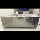 طاوله استيل اصلي مع ارفف داخليه 2 50 م