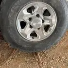 جنوط ربع و شاص رفرف مع كفرات تويو ( يابانيه )