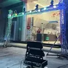افتتاح محال تجاريه تراس بالونات راقصه ستي كلر