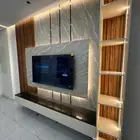 ديكورات حديثه باشكال مختلفه ودهانات وتشطيبات