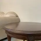 طاوله خشب ماليزي جانبيه