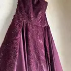فستان خمري فخم