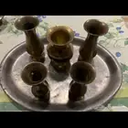 تراث ادوات نحاسيه تحف قديمه شمعدانات مجسم شيشه