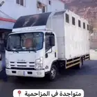 عربة نقل خيل 7 روس متواجده باالمزاحميه جاهزه لنقل