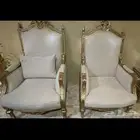 مجموعة اثاث. قطع كنب كراسي كلاسيك خشب مصري