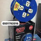 توصيلة كهرباء بكرة BOSS متوفر 50 متر و 25 متر
