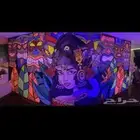 رسام جداريات ART hawi عرض اليوم الوطني 50