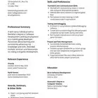 سيرة ذاتية ATS CV