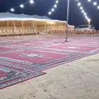تاجير مخيمات حفلات تاجير دفايات تاجير زل تاجير فرش