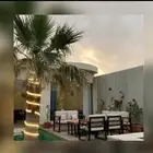 جلسات خارجية حدائق شاليهات استراحات