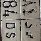 لوحة مميزة للبيع  أ س د 4884