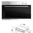 فرن غاز بلت ان كتشن نت 10 وظائف فوق وتحت مع بعض MP2202008