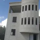 ديكورات خارجيه لياسه ملونه شبيه الحجر جوده عاليه وضمان للوك