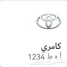 لوحة مميزة للبيع 1234