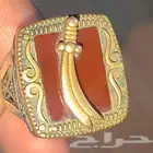 خاتم فضه 925 مزود بالنحاس