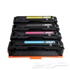 توصيل حبر احبار طابعة اتش بي hp اسود و ملون - كانون canon