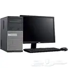 كمبيوتر مكتبي مع أدواته كامله dell optiplex 9020