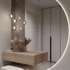 ديكورات مداخل مرايات وبديل الخشب وشيبورت ورفوف