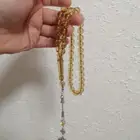 سبحة كهرمان صافية (جديدة).