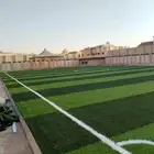 تصميم ملاعب كره القدم والطائره والسله والتنس ولبادل