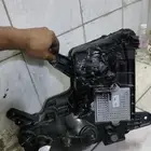 كشاف كدلك في ضربه بسيطه وتم اصلح الضربه النور شغله وكله على السوام