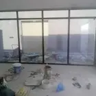 نوافذ الالمونيوم سرايا وعادي باب وشباك مح زجاج دبل