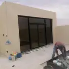 نوافذ الالمونيوم سرايا وعادي باب وشباك مح زجاج دبل