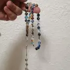 سبحة كهرمان ملونة فاخرة (جديدة).