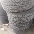 4 كفرات نضيفة دعسته دلوب مقاس 285...60.. 18