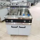 قلاية بطاطس يون كيو دولابي حوضين 30 لتر لكل حوض
