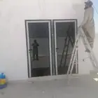 نوافذ الالمونيوم سرايا وعادي باب وشباك مح زجاج دبل