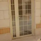 نوافذ الالمونيوم سرايا وعادي باب وشباك مح زجاج دبل