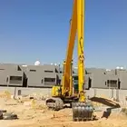 بوكلين حفار بوم طويل دراع طويله للايجار للتواصل