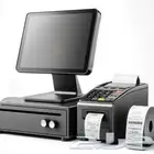 شاشة لمس طابعة حرارية درج نقود برنامج متقدم   فقط 1888 ريال