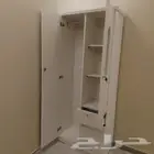 دولاب ملابس بابين خشب